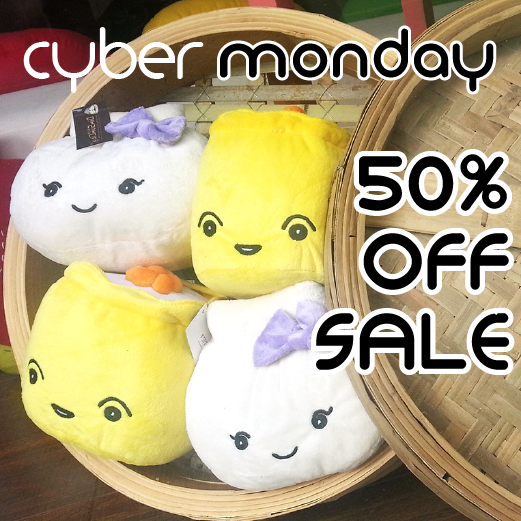 50% OFF Sale CYBER MONDAY!