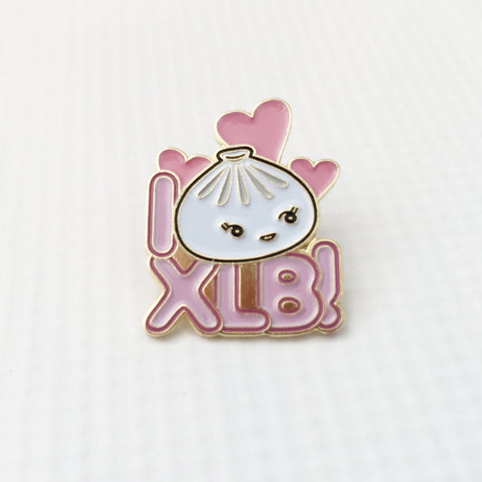 I Love XLB Pin