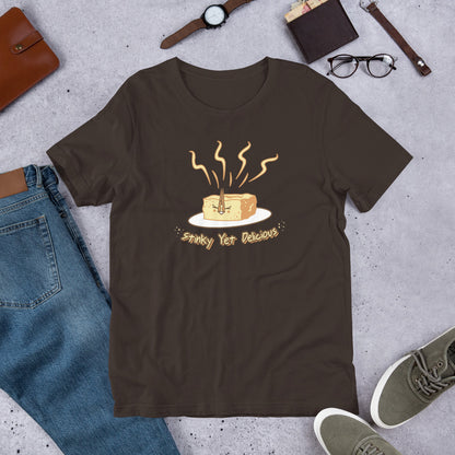 Stinky Yet Delicious Tee (Brown)