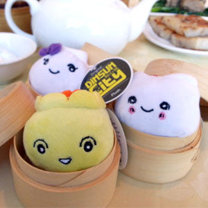 Char Siu Bao Mini Plushie Keychain