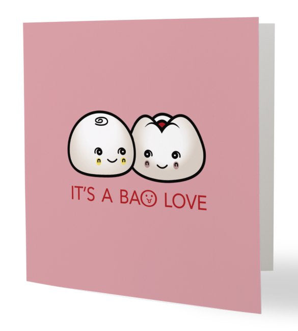It's A Bao Love Card