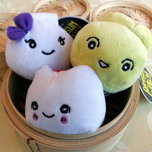 Char Siu Bao Mini Plushie Keychain