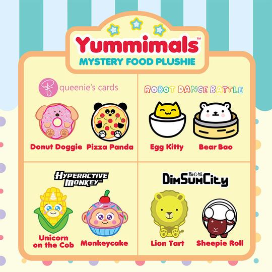 Yummimals Mystery Food Plushie