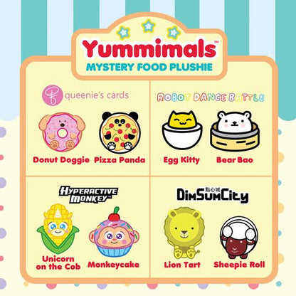 Yummimals Mystery Food Plushie